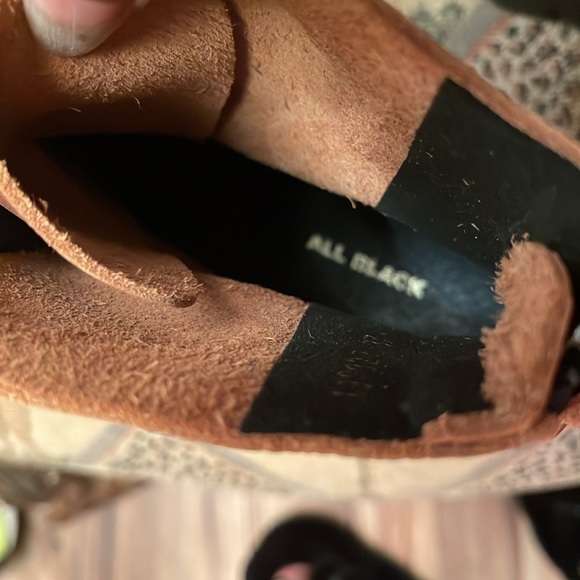 All Black Tread Boots 1990217 sz 37.5 EU or Sz 7 US - Picture 7 of 8